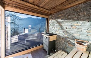 Aussicht von der Sauna